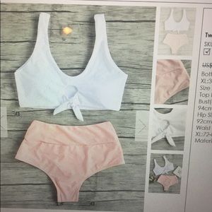 ROMWE Two Piece high-waisted bikini